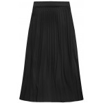 Dámska plisovaná sukňa midi čierna (140ART)