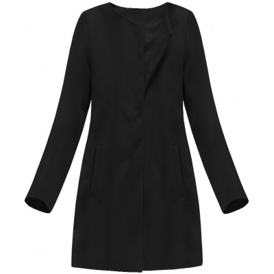Dámsky kabát čierny (172/1ART)