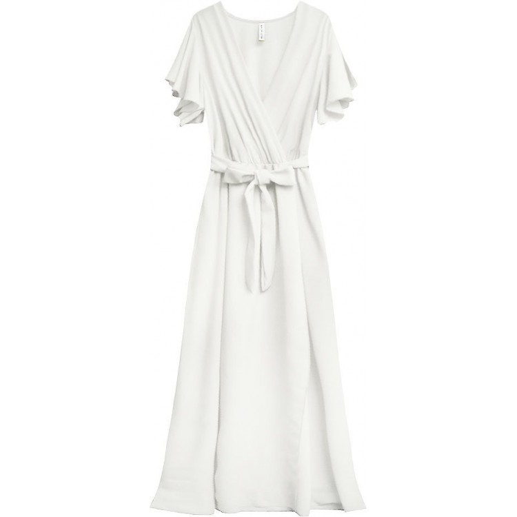 Dámske letné MAXI šaty biele (360ART)