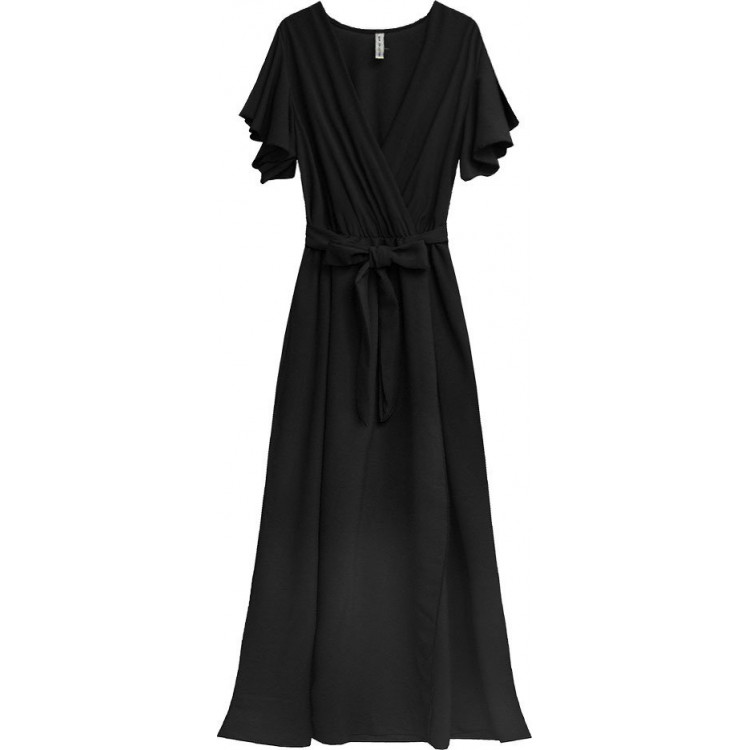 Dámske letné MAXI šaty čierne (360ART)