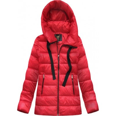 Dámska zimná bunda červená (7698)