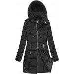 Dámska zimná bunda čierna (B2632-30)