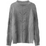 Dámsky sveter šedý (495ART)