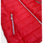 Dámska prechodná bunda červená (B0106)