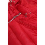 Dámska prechodná bunda červená (B0106)