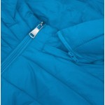 Dámska jesenná bunda modrá  (B0103)