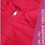 Dámska jesenná bunda ružová (B0103)