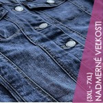 Dámska jeansová bunda tmavomodrá  (5610)