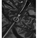 Dámska jarná bunda čierno-zelená  (BH2005)