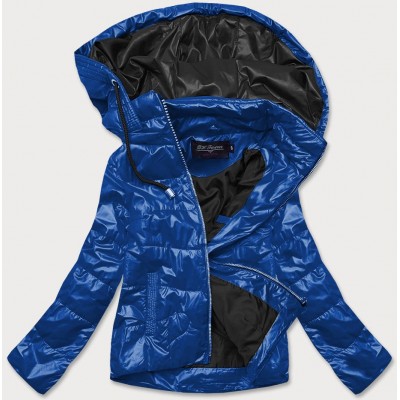 Dámska jarná bunda modro-čierna (BH2005)