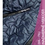 Dámska jesenná prešívaná bunda tmavomodrá (BR0121)