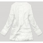Dámska prechodná bunda biela  (M-1733)
