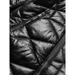 Dámska zimná bunda čierna  (MM21-76)