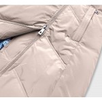 Dámska zimná bunda béžová (M-21311)