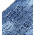 Dámska jeansová bunda modrá  (POP7020-K)