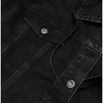 Dámska jeansová bunda čierna  (POP5920-K)