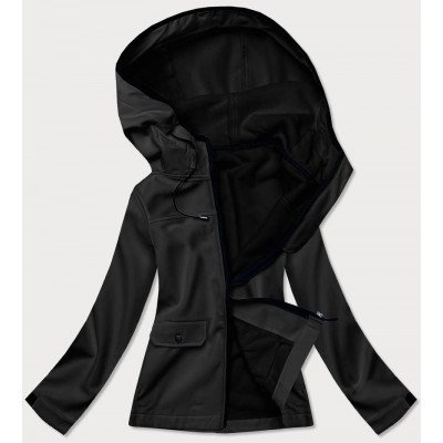 Dámska softshellova športová bunda  čierna  (HD182-1)