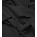Dámsky kabát čierny (747ART)
