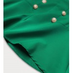 Dámske elegantné kratasy zelené (10101)
