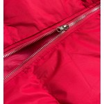 Dámska zimná bunda červená (5M722-270)