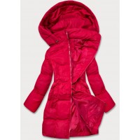 Dámska zimná bunda červená (5M722-270)