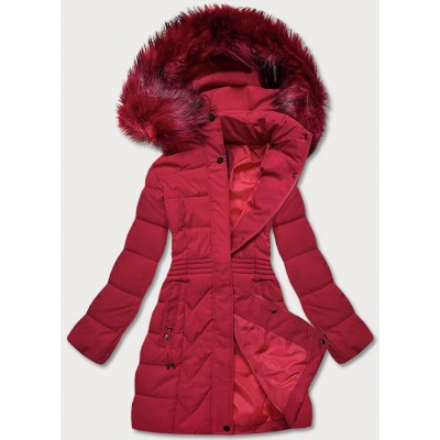 Dámska zimná bunda červená (16M9060-270)