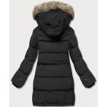 Dámska zimná bunda čierna  (5M781-392)