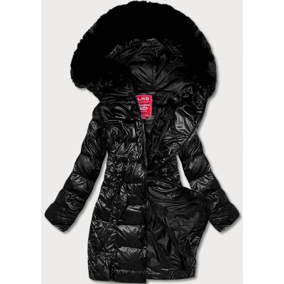 Dámska zimná bunda čierna (2M-028)
