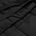 Dámsky zimný kabát čierny (2M-061)