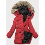 Dámska zimná bunda červená (5M781-392)