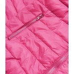 Ľahká prešívaná jarná bunda ružová (58M23037-46)