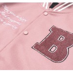 Dámska baseballová bunda  ružová (16M9067-46)