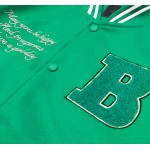 Dámska baseballová bunda zelená  (16M9067-236)