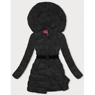 Dámska zimná bunda čierna  (2M-007)
