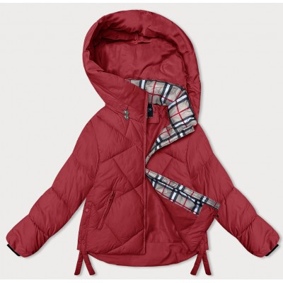 Dámska zimná bunda  červená (3021)