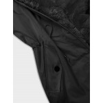 Dámska zimná bunda parka čierna  (B557-101)