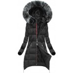 Dámska zimná bunda čierna (GWW1716)