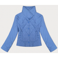 Prešívaná dámska bunda  modrá  (20067)